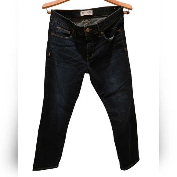 Madewell Dark Blue Straight Jeans. Size 29 - Picture 9 of 12